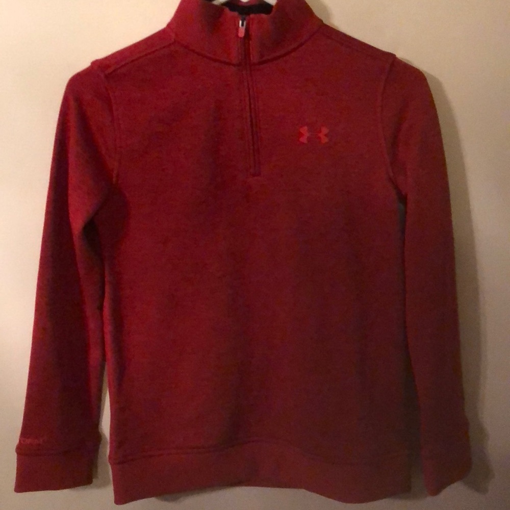 Boys NWOT half zip sweat shirt